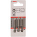 Bosch Біти Extra-Hart PH2, 49мм, 3шт