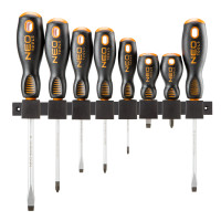 Викрутки Neo Tools SL,PH, сталь S2, набір 8шт