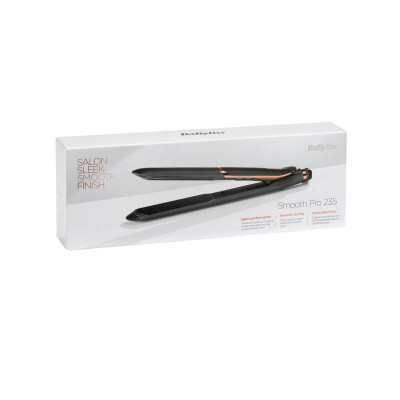 Випрямляч Babyliss Smoth Pro, темп.режимів-6, 140-235°C, термо килимок, іонізація, кераміка, чорний Випрямляч Babyliss Smoth Pro, темп.режимів-6, 140-235°C, термо килимок, іонізація, кераміка, чорний