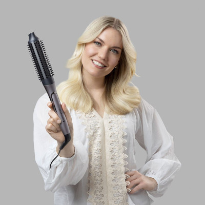 Стайлер Remington ProLuxe You Adaptive, 62Вт, темп.режимів-3, D-38mm, іонізація, кераміка, чорно-сірий Стайлер Remington ProLuxe You Adaptive, 62Вт, темп.режимів-3, D-38mm, іонізація, кераміка, чорно-сірий