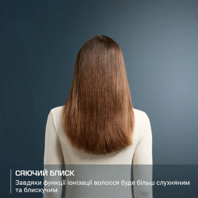 Фен Rowenta Ultimate Experience Air Motion, 1300Вт, 3 режими, насадка-гребінець, кейс для зберігання, іоніз-я, хол. обдув, чорний Фен Rowenta Ultimate Experience Air Motion, 1300Вт, 3 режими, насадка-гребінець, кейс для зберігання, іоніз-я, хол. обдув, чорний