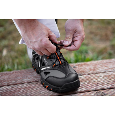 Кросівки робочі Neo Tools, легкі, дихаючі, підошва EVA з гумовим покриттям, OB SRA, СЕ, р.42(28см), чорно-сірий