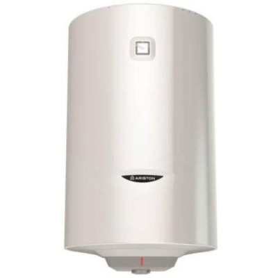 Водонагрівач електр. Ariston PRO1 R 80 V 1,8K PL EU круглий 80л, 1,8кВт, мех. кер-ння, С, Італія, білий Водонагрівач електр. Ariston PRO1 R 80 V 1,8K PL EU круглий 80л, 1,8кВт, мех. кер-ння, С, Італія, білий