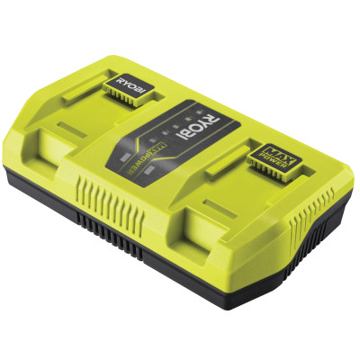 Ryobi Зарядний пристрій RY36C2PA, MAX POWER 36В, двопортовий 6А Ryobi Зарядний пристрій RY36C2PA, MAX POWER 36В, двопортовий 6А