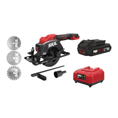 Пила дискова акумуляторна SKIL 3540 CA Compact 20В 1х2.5А·год 120мм 1.8кг