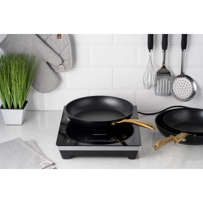 ARDESTO Сковорідка Black Mars 24 см, чорний, алюміній ARDESTO Сковорідка Black Mars 24 см, чорний, алюміній