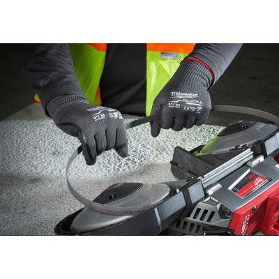 Рукавички робочі Milwaukee, нітрилове покриття, smartswipe, р.11, сірий