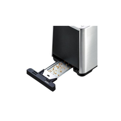 Тостер Tefal Cube 900Вт, метал/пластик, чорний