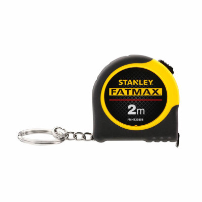 Рулетка Stanley FATMAX, 2м, 13мм, корпус двокомпонентний/гумовий Рулетка Stanley FATMAX, 2м, 13мм, корпус двокомпонентний/гумовий