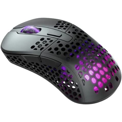 Миша Xtrfy M42, WL/USB-A, RGB, чорний