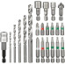 Einhell Набір біт та свердел по металу HSS, 22 шт, кейс S-Box, KWB