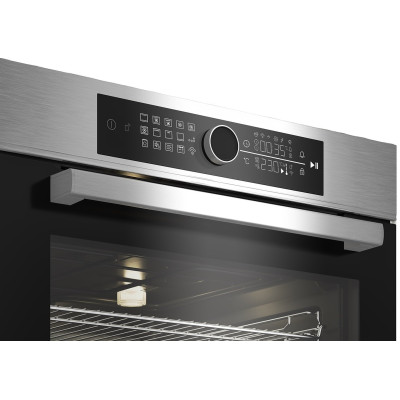 Духовой шкаф Beko электрический, 72л, A+, дисплей, конвекция, нерж (BBIM12400XCS)