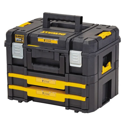 Ящик для інструменту DeWalt TSTAK 2.0 430х327х320мм поліпропілен Ящик для інструменту DeWalt TSTAK 2.0 430х327х320мм поліпропілен