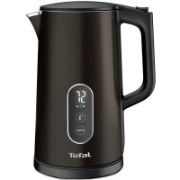 Электрочайник Tefal Digital 1.7л, с двойными стенками, 5 темп.реж, черный