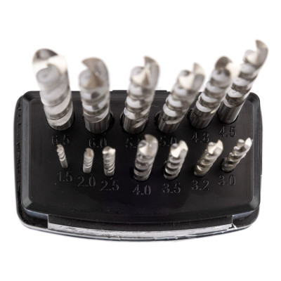 Набір свердел по металу GRAPHITE HSS HSS-G 1.5-6.5мм кейс 13шт