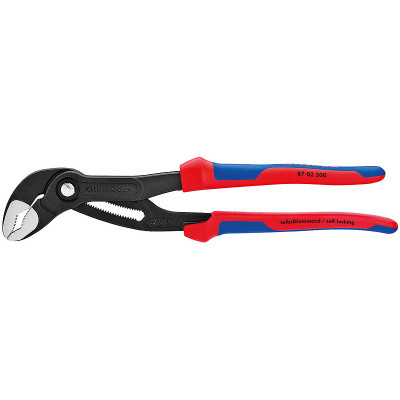 Кліщі сантехнічні KNIPEX Cobra, 0-70мм, 300мм, 0.580кг Кліщі сантехнічні KNIPEX Cobra, 0-70мм, 300мм, 0.580кг