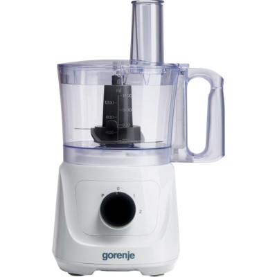 Кухонна машина Gorenje 800Вт, чаша-пластик, корпус-метал/пластик, насадок-6, білий Кухонна машина Gorenje 800Вт, чаша-пластик, корпус-метал/пластик, насадок-6, білий