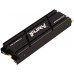 Накопитель SSD 1TB Kingston Fury Renegade with Heatsink M.2 2280 PCIe 4.0 x4 NVMe 3D TLC (SFYRSK/1000G)