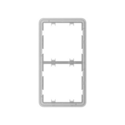 Рамка для вимикача на 2 секції Ajax Frame 2 seats for LightSwitch Vertical
