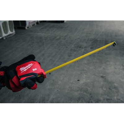 Рулетка Milwaukee Pro Compact, 8мх25мм, з фіксатором змотування, АБС-пластик