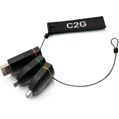 Комплект переходников C2G Adapter Ring HDMI > mini Display Port, Display Port, USB-C (CG84268)
