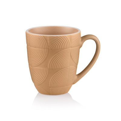 Чашка ARDESTO Dafne, 380мл, кераміка, коричневий