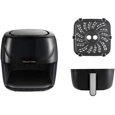 Мультипечь Russell Hobbs SatisFry Air Medium, 1350Вт, чаша-4л, сенсорное управл., алюминий/пластик,черно-серый 27160-56 Мультипечь Russell Hobbs SatisFry Air Medium, 1350Вт, чаша-4л, сенсорное управл., алюминий/пластик,черно-серый 27160-56