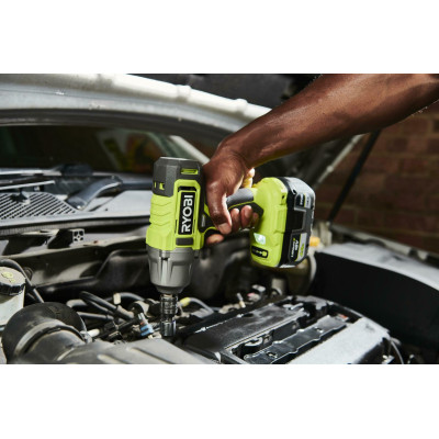 Гайковерт ударний акумуляторний Ryobi ONE+ RIW18-1C20SA3 18В АКБ 1х2А·год 2600об·хв 800Нм 1/2