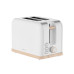ARDESTO Тостер T-F420WWD, 800Вт, метал, 2 слоти, білий ARDESTO Тостер T-F420WWD, 800Вт, метал, 2 слоти, білий