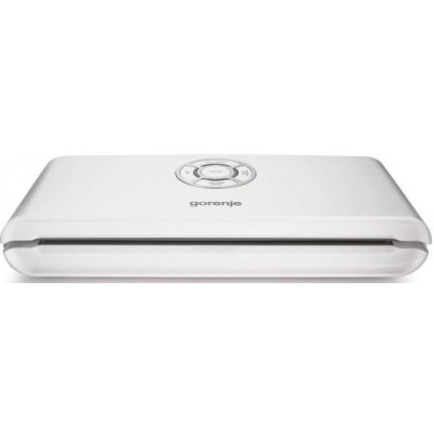 Вакууматор Gorenje для пакетов, 120Вт, 30см, электронное управление, +10 пакетов, пластик, белый VS120W
