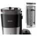 Philips Кофеварка капельная All-in-1 Brew, 1.25л, зерно+молотый, дисплей, подогрев кофейника, кофемолка, черный