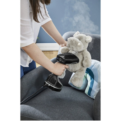 Відпарювач Tefal компактний Access Steam Force, 2000Вт, 200мл, постійна пара - 30гр, керам. підошва, чорно-сірий