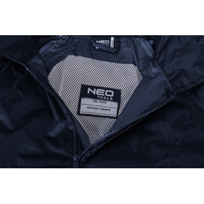 Дощовик Neo Tools (Куртка+Штани), поліестер, 170г/м кв, сумка, M(50), синій темний