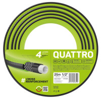 Шланг садовий Cellfast QUATTRO, 1/2', 25м, 4 шари, до 20 Бар, -10…+50°C (10-065) Шланг садовий Cellfast QUATTRO, 1/2', 25м, 4 шари, до 20 Бар, -10…+50°C (10-065)