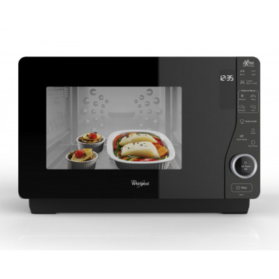 Whirlpool Мікрохвильова піч, 25л, електронне упр., 800Вт, гриль, дисплей, чорний Whirlpool Мікрохвильова піч, 25л, електронне упр., 800Вт, гриль, дисплей, чорний