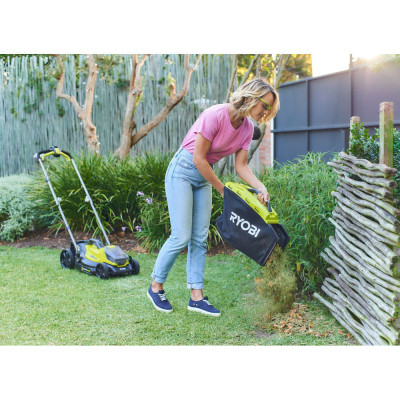 Газонокосилка аккумуляторная Ryobi OLM1833B ONE+ 18В 33см 35л 25-65мм 8.1кг (без АКБ та ЗП) (5133004305)