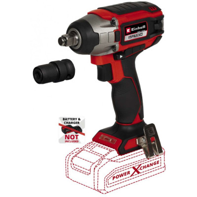 Гайковерт ударний Einhell IMPAXXO 18/230 безщітковий PXC 18В 2900об·хв 230Нм 1.17кг без АКБ та ЗП