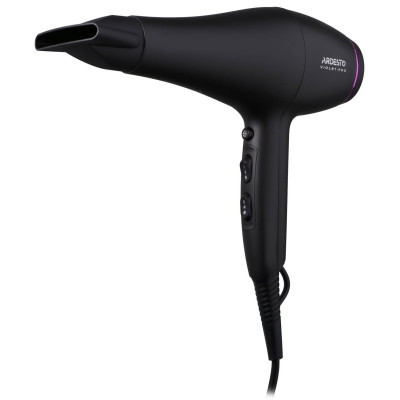 Фен ARDESTO Violet PRO HD-Y222PRO, 1850-2200Вт, 2 швидкості, 3 темп.режима, дифузор, чорний Фен ARDESTO Violet PRO HD-Y222PRO, 1850-2200Вт, 2 швидкості, 3 темп.режима, дифузор, чорний