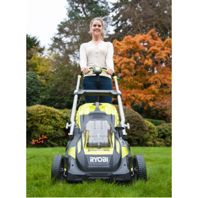 Газонокосарка акумуляторна Ryobi RLM36X41H-40 MAX POWER 36В акб 1х4Aч 40см 50л 20-70мм EasyEdge мульчування до 600 м.кв 18.5кг (5133002806)