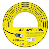 Шланг садовый Cellfast 4YELLOW 3/4" 20м, 4 слоя, до 20 Бар, -10...+50°C (10-520)