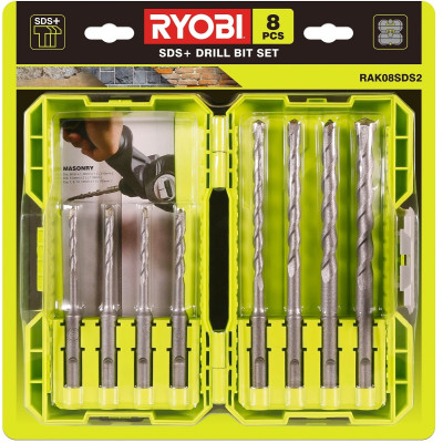 Ryobi Набір з двох акумуляторних інструментів ONE+ R18DDSDS-125T, валіза + оснастка