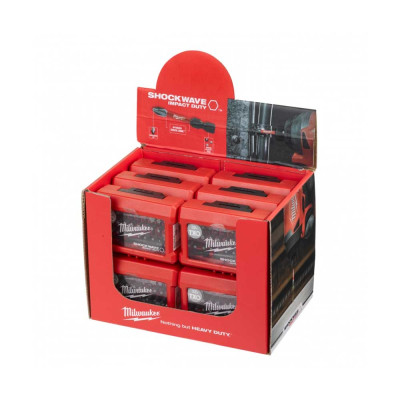 Біти Milwaukee Shockwave GEN III, сталь, кейс, набір 32шт Біти Milwaukee Shockwave GEN III, сталь, кейс, набір 32шт