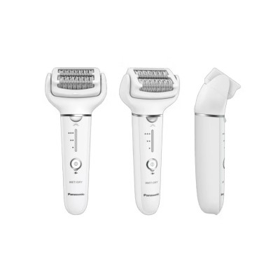 Епілятор Panasonic пінцетний, акумуляторний , пінцет.-60, волог.+сух., насадок-2, футляр , білий