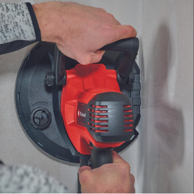 Einhell Шліфмашина для стін TC-DWS 225, 1220 Вт, d225 мм, 1500-2300 об/хв, набір шліфпаперу 6 шт, 2.7 кг