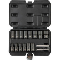 Top Tools Набір зовнішніх екстракторів, 1/2, 16 шт. Top Tools Набір зовнішніх екстракторів, 1/2, 16 шт.