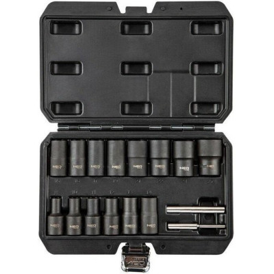 Top Tools Набір зовнішніх екстракторів, 1/2, 16 шт. Top Tools Набір зовнішніх екстракторів, 1/2, 16 шт.