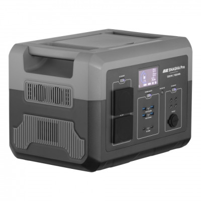 Портативная электростанция 2Е Snagha PRO, 1200 Вт, 1024 Вт/ч, WiFi/BT, быстрая зарядка (2E-PPS1210-PRO)