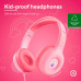 Trust Навушники Nouna Headphones mini-jack, Mic, Рожевий