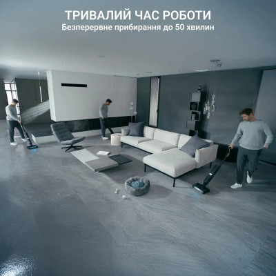 Пилосос Rowenta безпровідний миючий X-Clean 7, 250Вт, конт пил -0.5л, конт для води-0.65л, автон. робота до 50хв, вага-4.2кг, НЕРА, чорний Пилосос Rowenta безпровідний миючий X-Clean 7, 250Вт, конт пил -0.5л, конт для води-0.65л, автон. робота до 50хв, вага-4.2кг, НЕРА, чорний