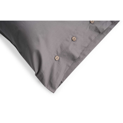 Наволочка ARDESTO Mix&Match, 50х70см, 100% бавовна, сатин, сірий